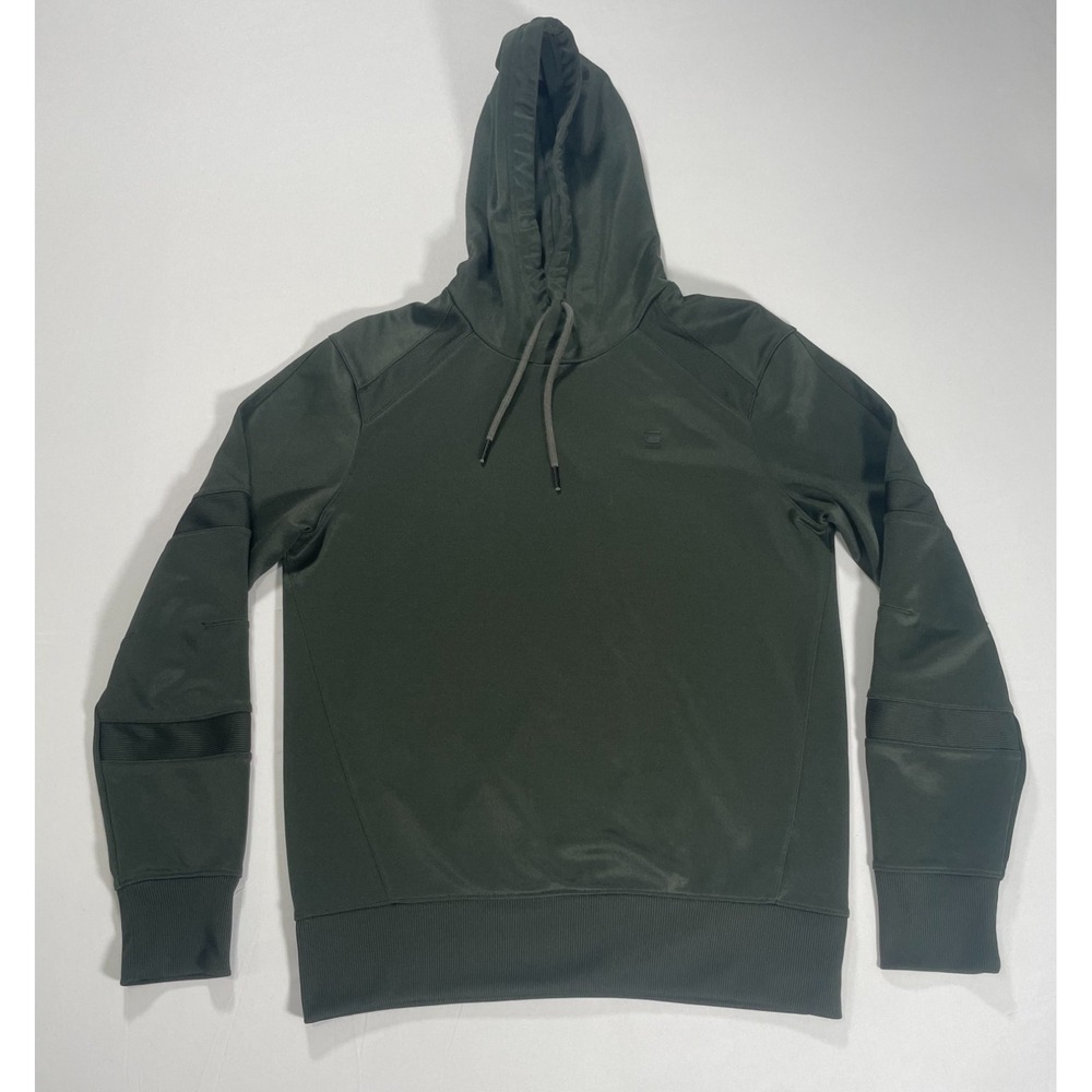 G-Star Raw‎ Motac Slim Hooded Sweater Hoodie Green Men's Size Medium